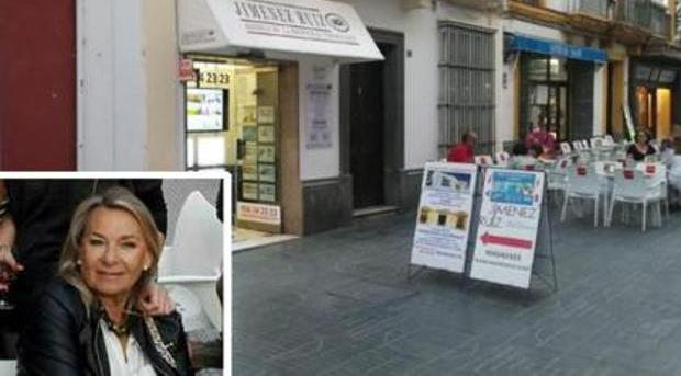 María Esperanza Jiménez tenía una importante inmobiliaria en el centro del Puerto de Santa María (Cádiz)