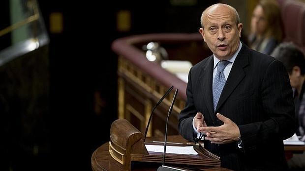 El anterior ministro de Educación, José Antonio Wert, durante la votación de la Lomce en el Congreso en octubre de 2010