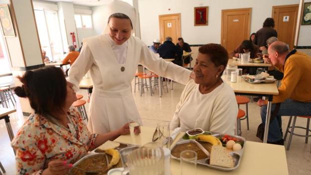 Comedor social de las Siervas de Jesús de la Caridad