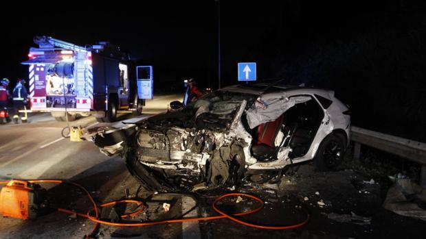 El conductor circulaba en sentido contrario y provocó un accidente múltiple