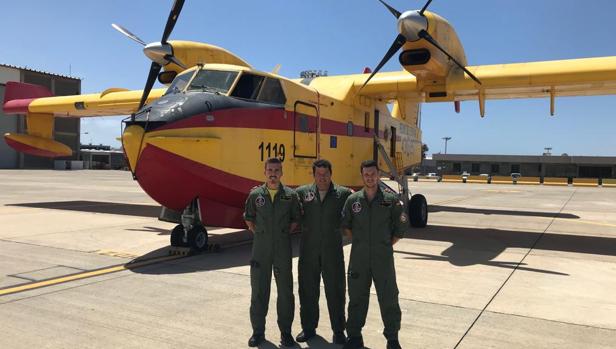 Los pilotos del Ejército del Aire destinados a Gran Canaria