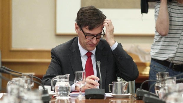 El ministro de Sanidad, Salvador Illa