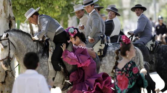 Esta imagen de 2014 no se verá en Sevilla en la época que habitualmente lo hace. La decisión de aplazar la Feria de Abril es histórica. Nunca antes en la historia se había suprimido ni se había celebrado fuera de la primavera desde que se fundó en 1847