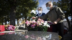 Cementerio de la Almudena en el Día de Todos los Santos