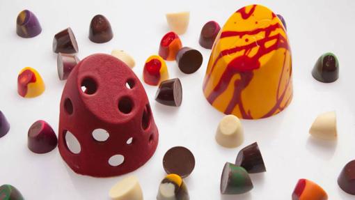 Muestra del surtido de la chocolatería brasileña