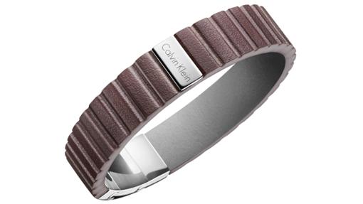 Pulsera con revestiimiento de piel
