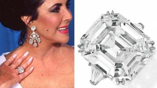 El anillo más caro del mundo lo recibió Lyz Taylor