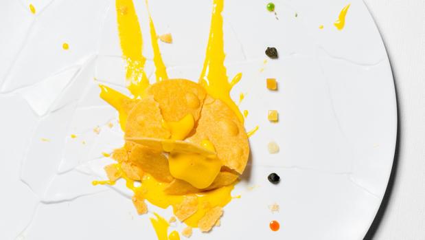 Plato de la Osteria Francescana, nombrado Mejor Restaurante del Mundo