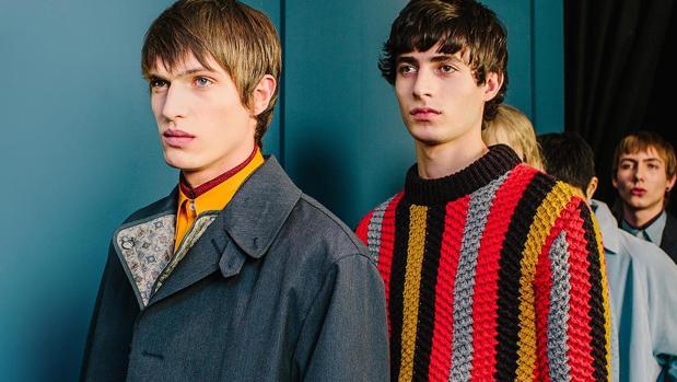 Backstage del desfile otoño-invierno 2018 de Ferragamo