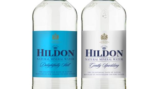 Las dos variedades de agua Hildon: sin gas y con gas