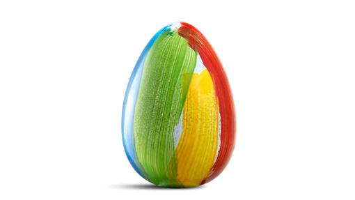 El huevo de chocolate de Cacao Sampaka inspirado en la infancia (20,25 euros)