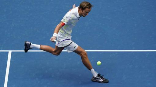 Daniil Medvedev durante la final del US Open 2019