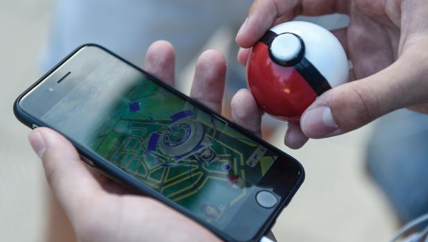 Un jugador con Pokémon Go