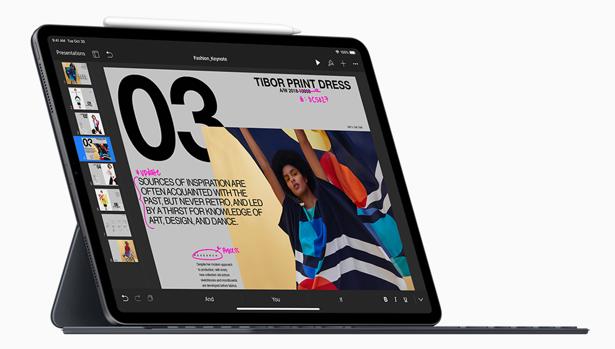 Detalle del nuevo iPad Pro