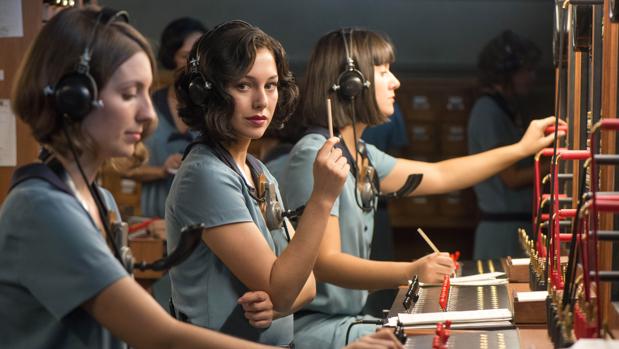 Blanca Suárez, en «Las chicas del cable»