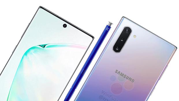 Imagen filtrada del Note 10