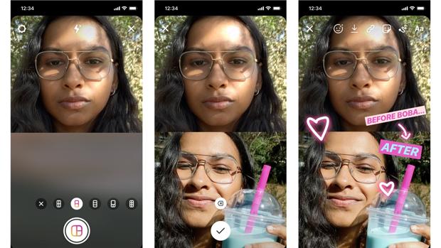 El truco para subir varias fotos a una Story de Instagram