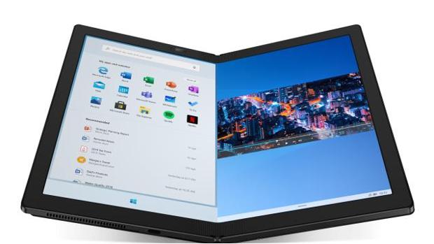 Lenovo sorprende con unos ordenadores portátiles con pantalla plegable: ¿el futuro de la informática?