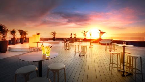 El sky lounge The Sixteenth, con las vistas más espectaculares de Tenerife