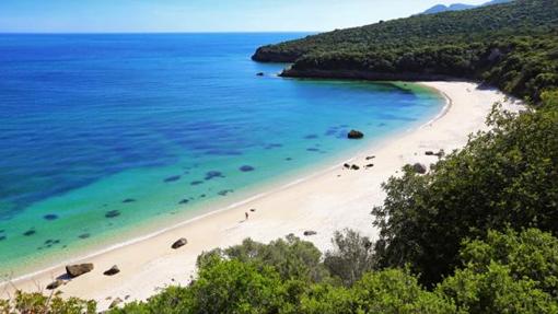 Playa de Galapinhos, en Setúbal
