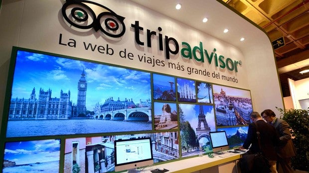 Stand de TripAdvisor en una pasada edición de Fitur